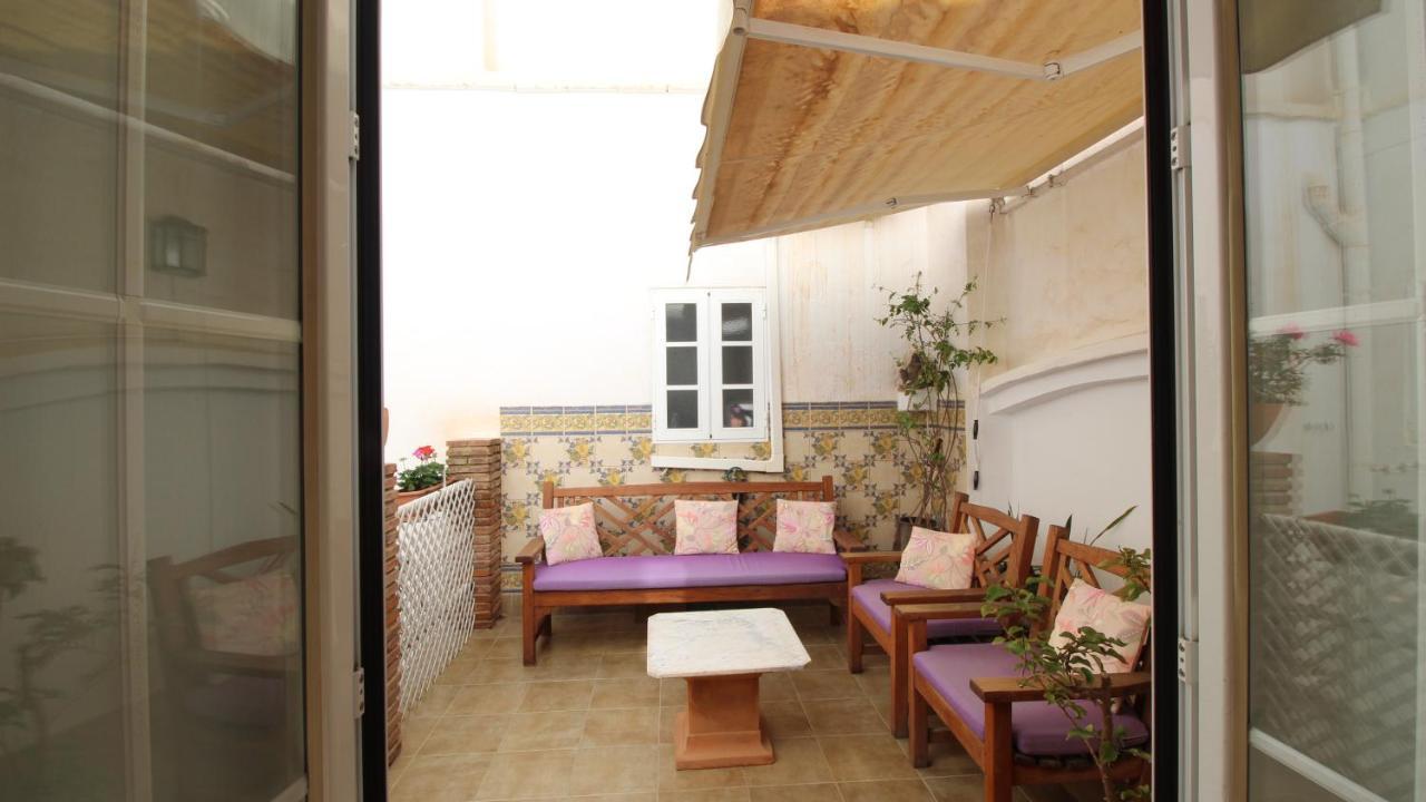 דירות מאלגה Del Parque Flats Alamos Terraza מראה חיצוני תמונה